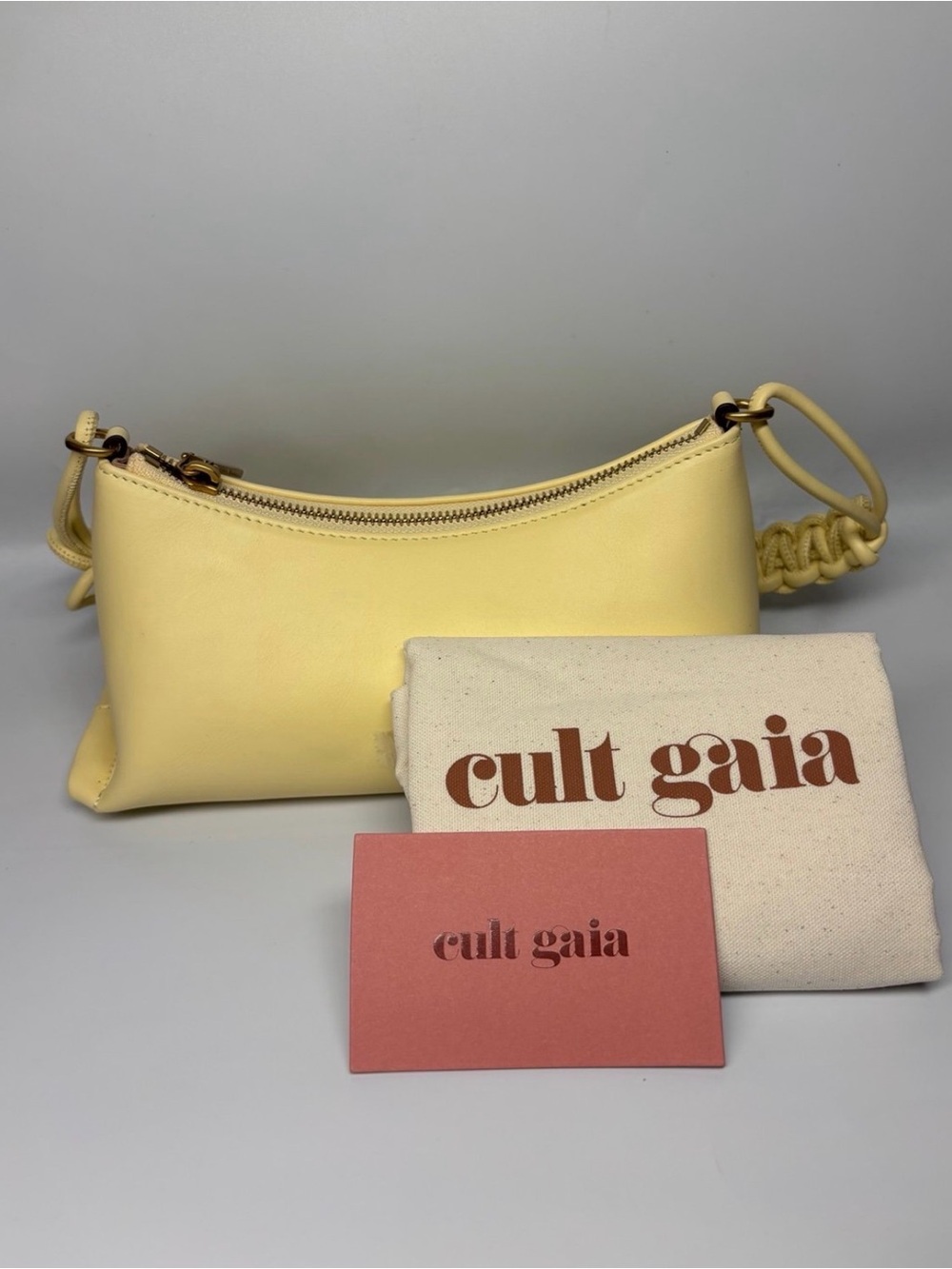 CULT GAIA OSA LEATHER SHOULDER BAG - Picture 6 of 10